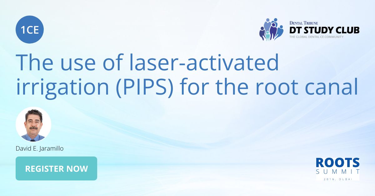 The use of laseractivated irrigation (PIPS) for the root canal