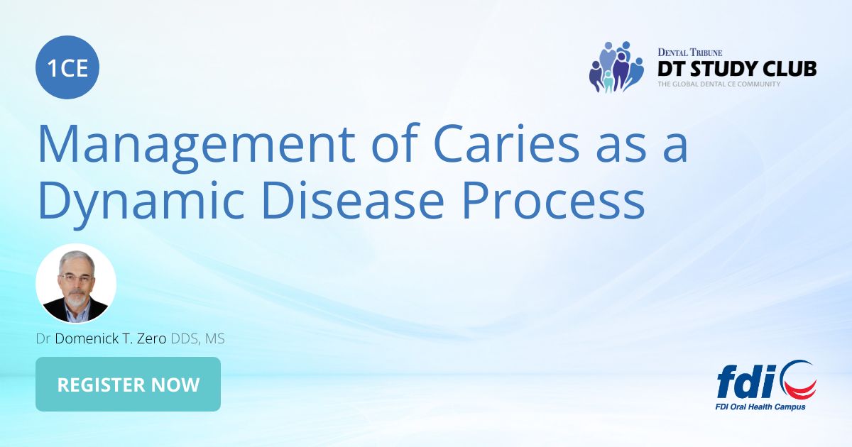 Management of Caries as a Dynamic Disease Process inar