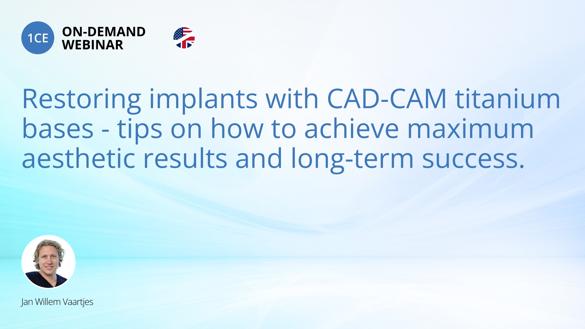 Restoring implants with CAD-CAM titanium bases - tips on how to achieve ...
