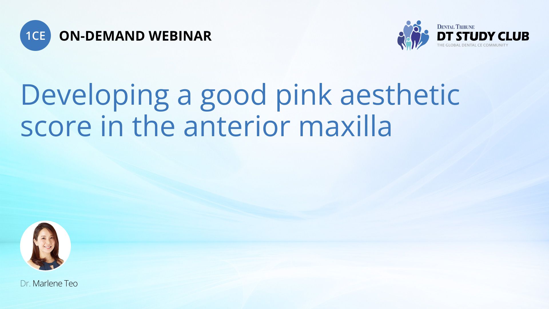 Developing a good pink aesthetic score in the anterior maxilla
