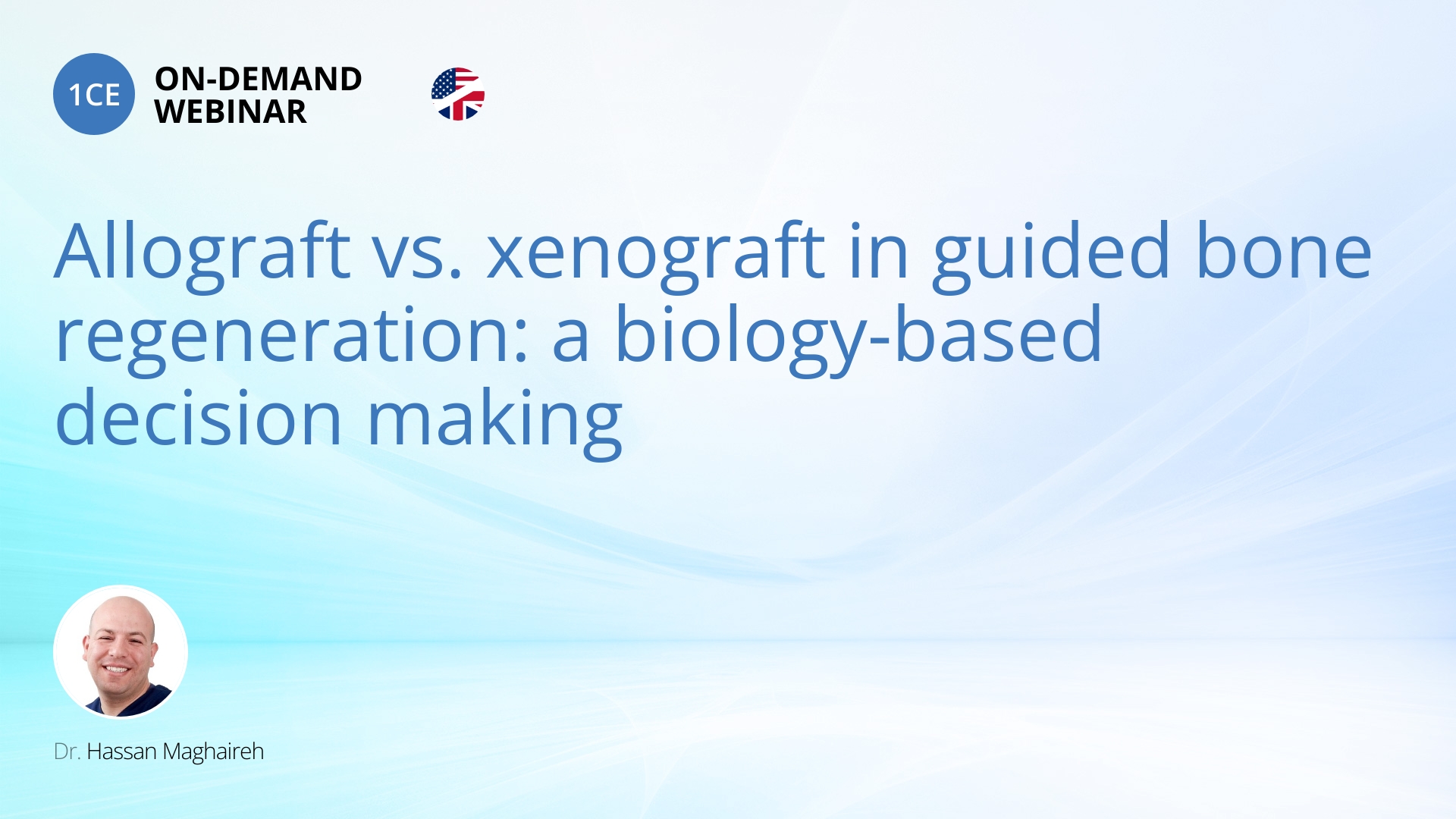 Allograft vs Xenograft in guided bone regeneration
